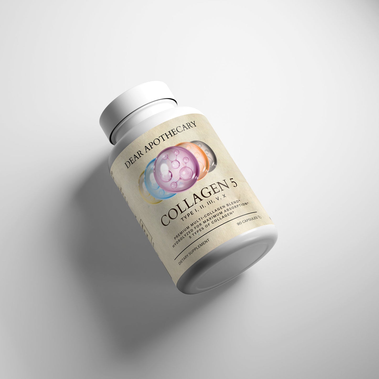 Collagen | 5 Premium Complex | Types I, II, III, V, X - Superior
