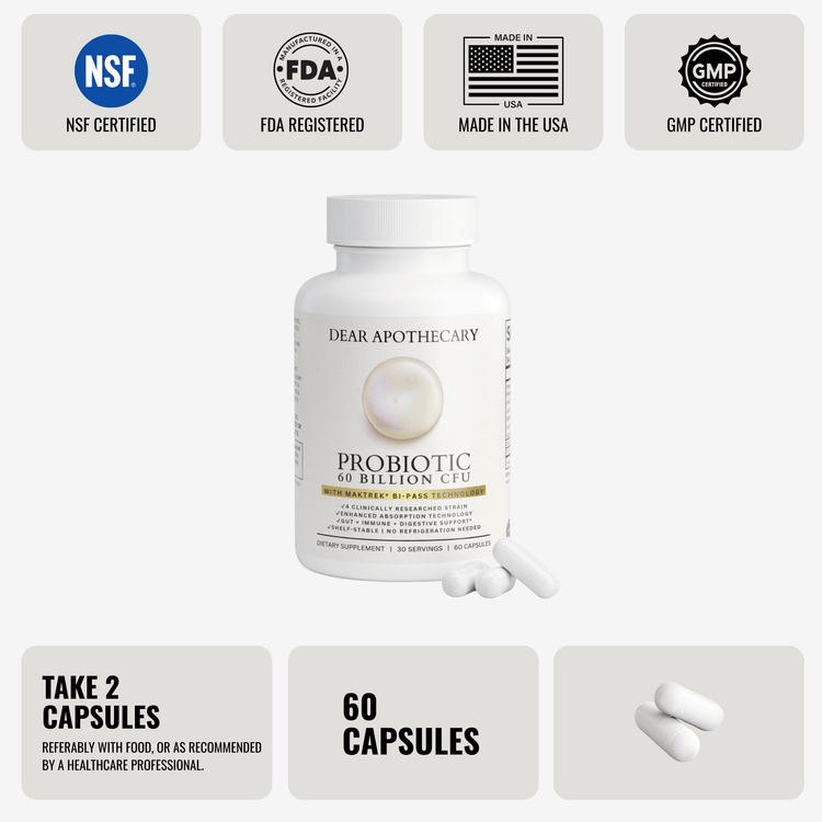 Probiotic 60 Billion CFU