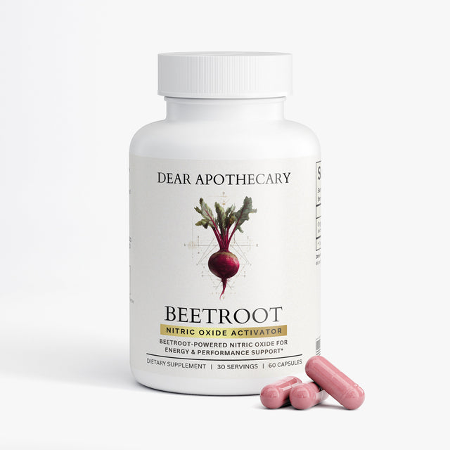 Dear Apothecary • Organic Beetroot 1300mg | Beet Root Capsules