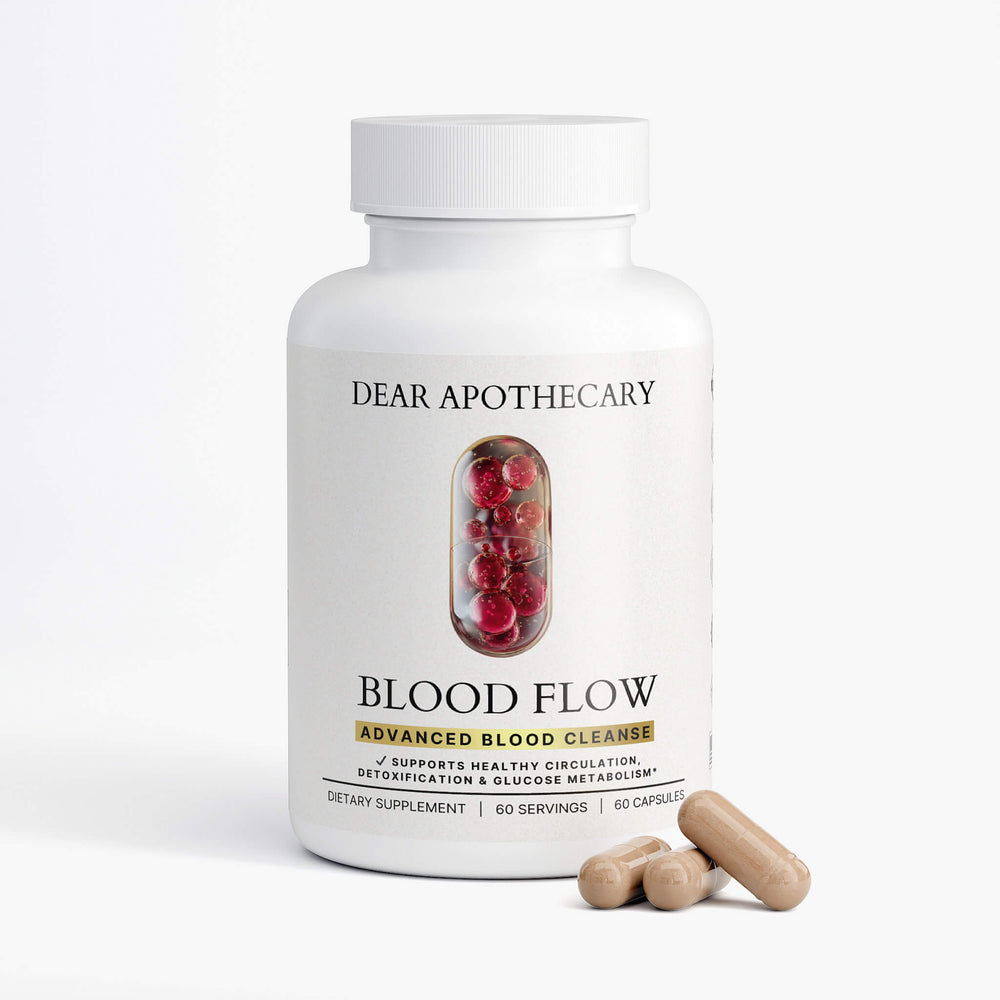 Blood Flow supplement bottle