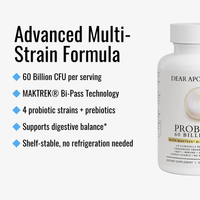 Probiotic 60 Billion CFU