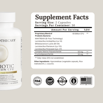 Probiotic 60 Billion CFU