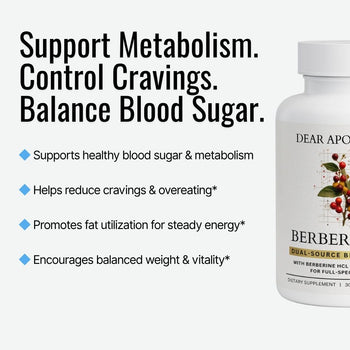 Berberine HCI 90 Day Supply
