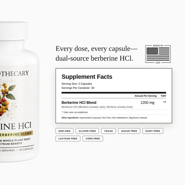 Berberine Bark & Root HCl