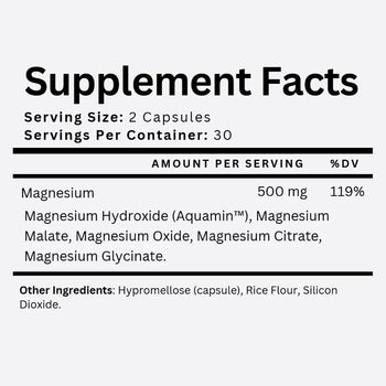 Magnesium+ 180 Day Supply