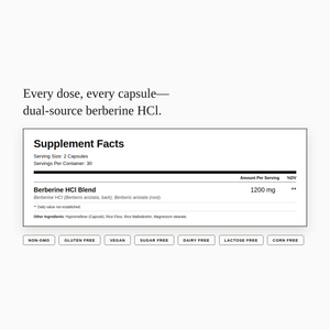 Berberine Bark & Root HCl