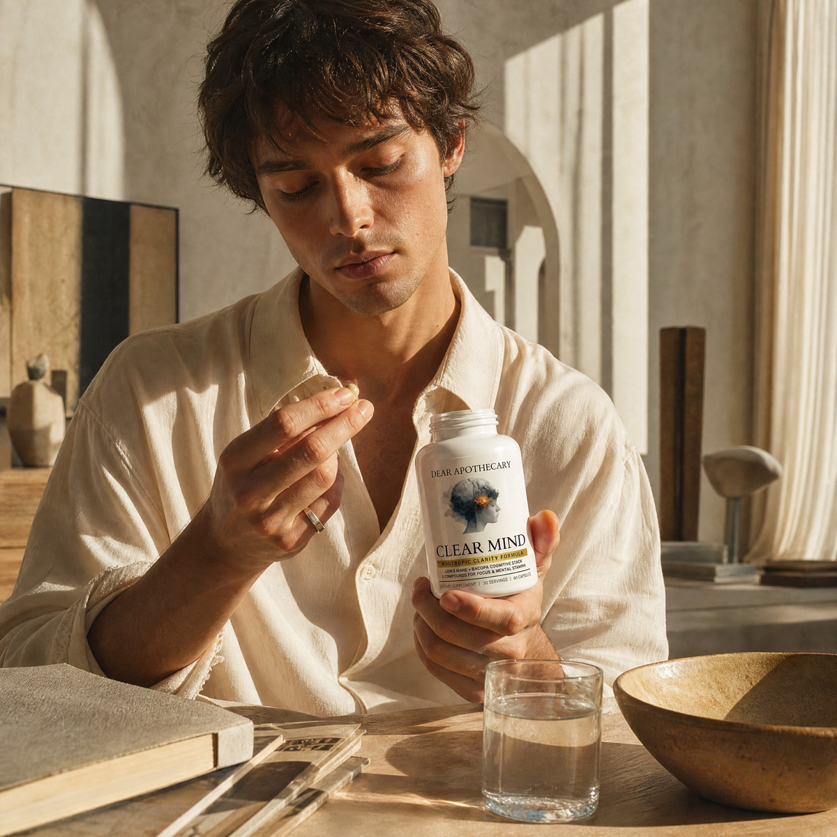 Clear Mind | Nootropic Clarity Formula | Dear Apothecary