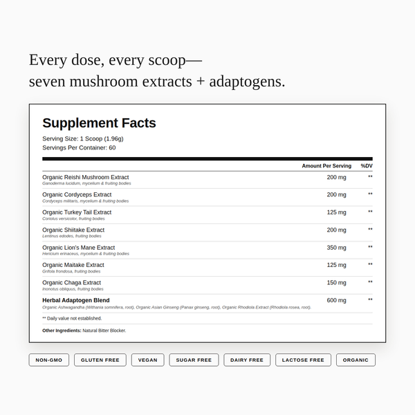 Daily Mushrooms+