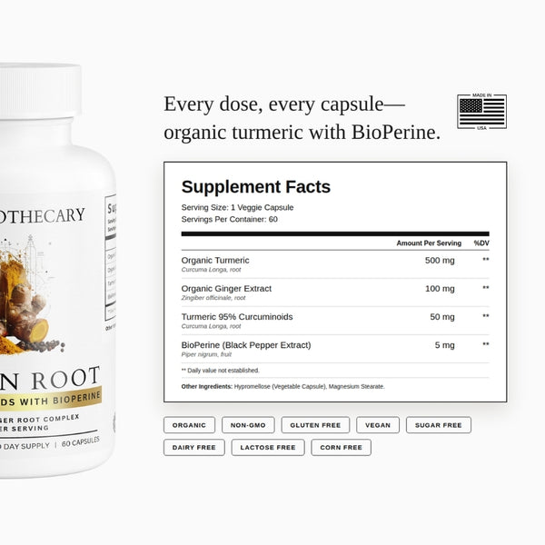 Organic Golden Root