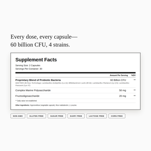 Probiotic 60 Billion CFU
